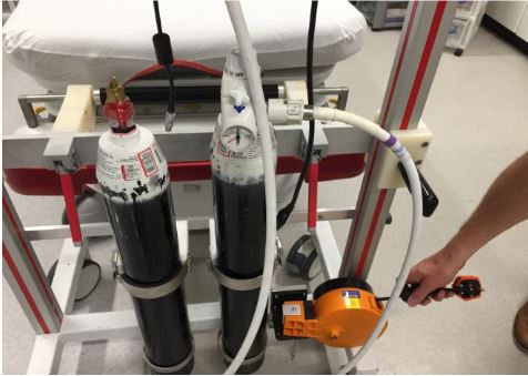 charging the transfer trolley