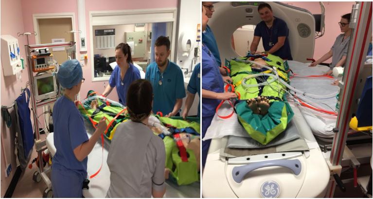 line up and transfer