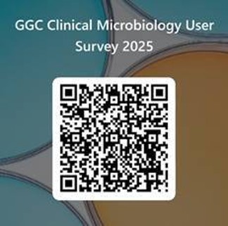 QR code Clinical Microbiology User Survey 2025