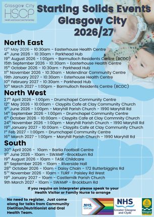 Starting Solids GC 2026 / 27