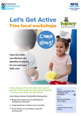 Henry - Lets get active