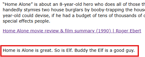 Screenshot showing an update made to an imported toolkit content page after importing shared content