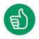 SIGN thumbs up icon