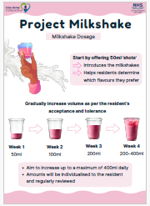 Project Milkshake Dose Poster